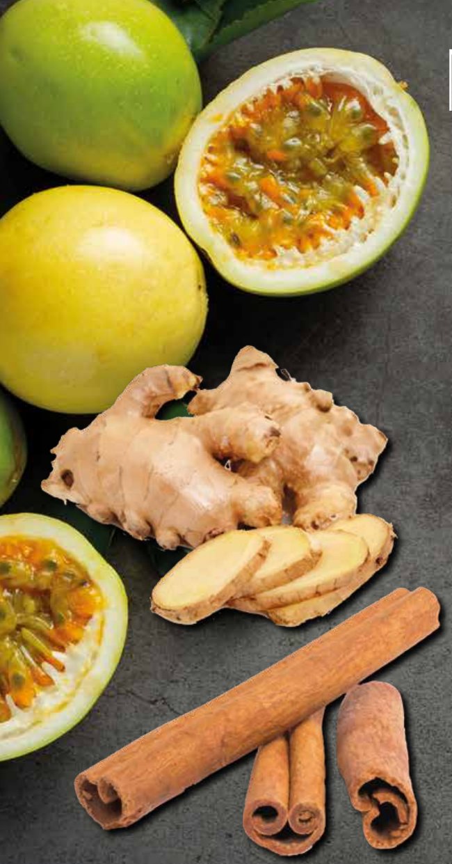 Kombucha Pirá sabor Maracujá, Canela e Gengibre